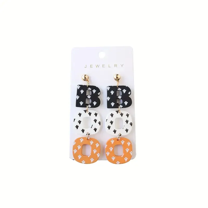 Halloween Acrylic Earrings