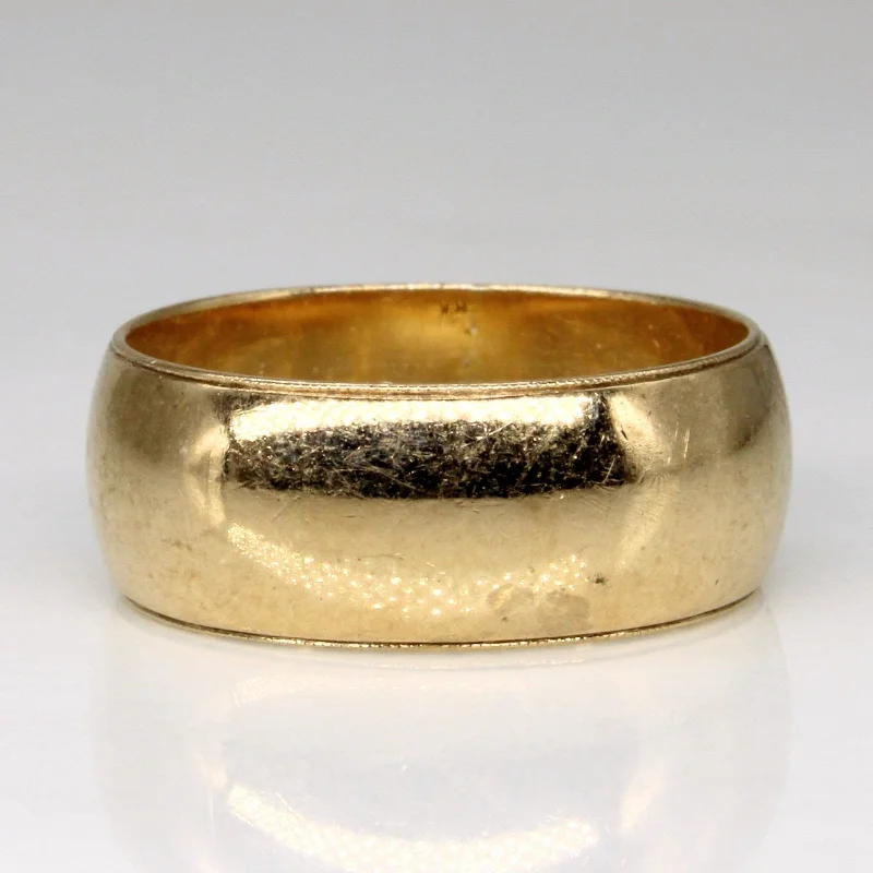 10k Yellow Gold Band | SZ 5.5 |