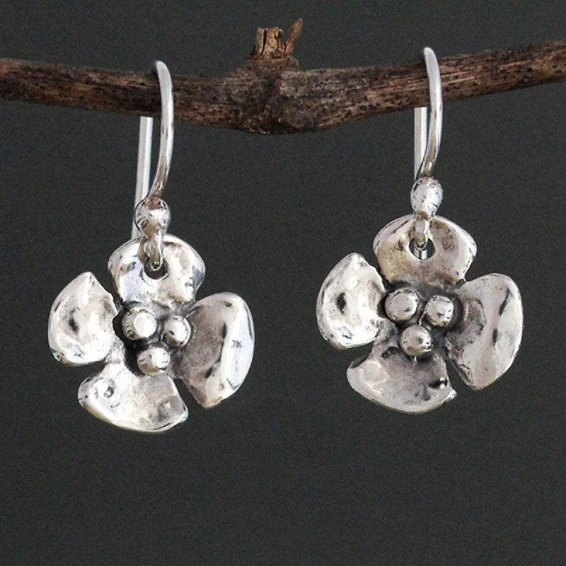 Small Dogwood Earrings