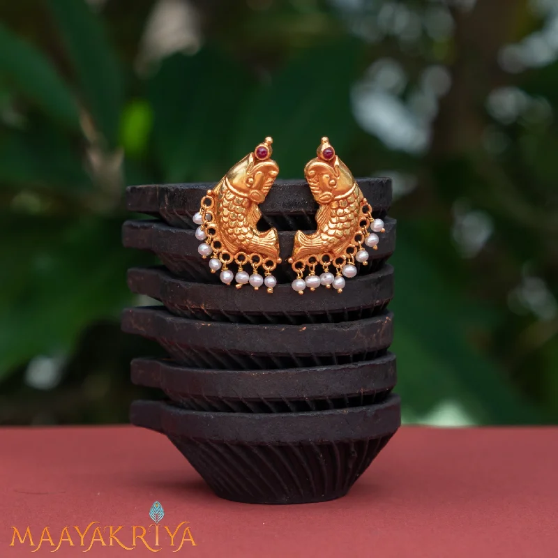 Makara Earrings