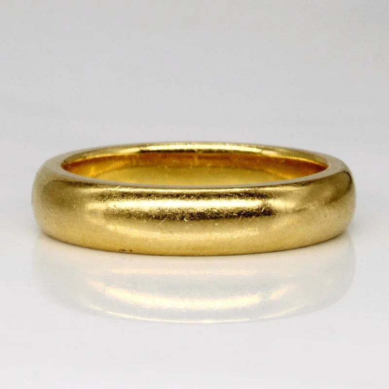 1926 Birmingham Hallmarked 22k Yellow Gold Band | SZ 6.5 |