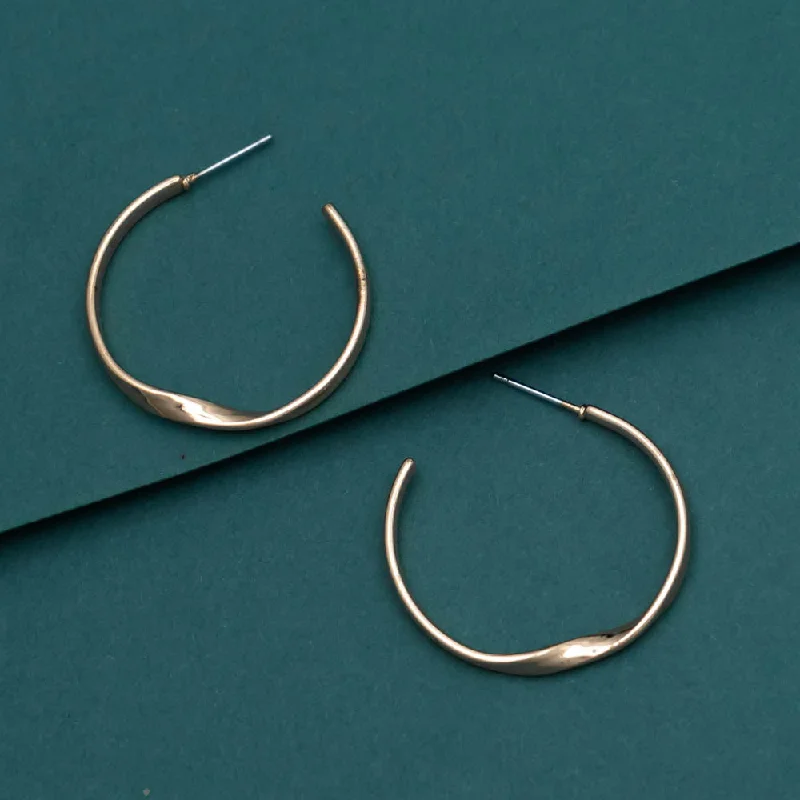 Simple Hoops Earrings - PT100388