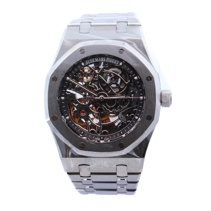 Audemars Piguet Royal Oak 39mm Stainless Steel Skeleton Dial Watch Ref# 15305ST.OO.1220ST.01