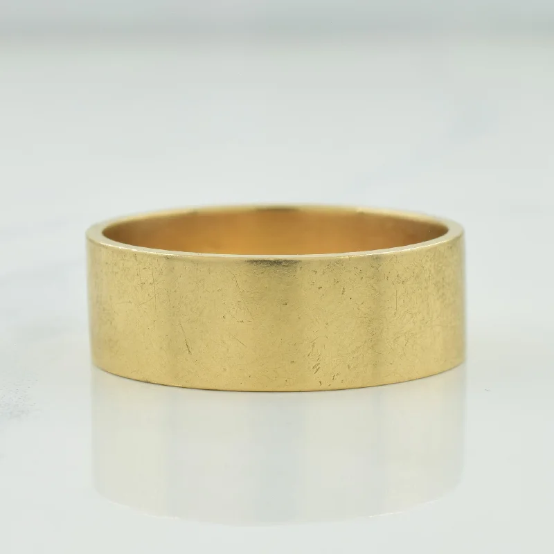 14k Yellow Gold Band | SZ 12.5 |