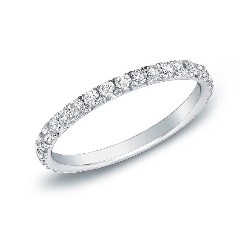 Auriya 2/5ctw Round Diamond Wedding Band Platinum