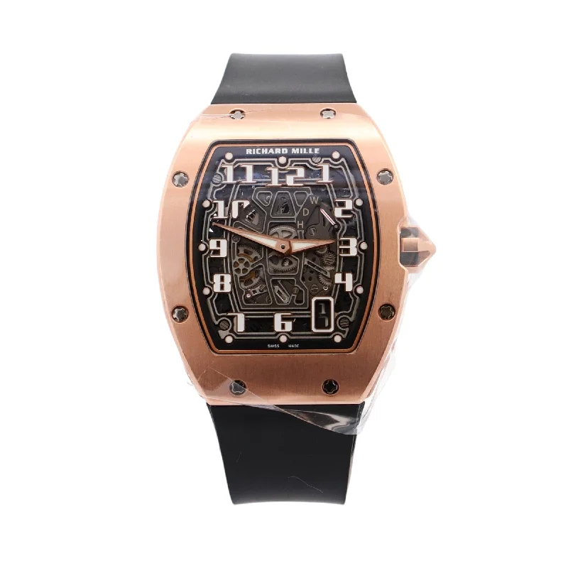 Richard Mille RM67-01 Rose Gold 38.7 x 47.5mm Skeleton Arabic Dial Watch Reference #: RM67-01