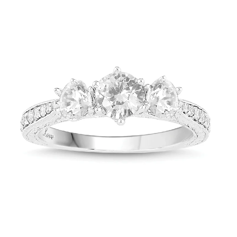 Facets of Love 18ct White Gold Ring with 1.00ct of Diamonds