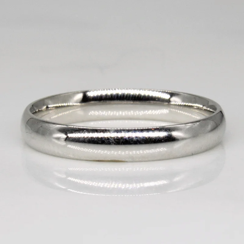 14k White Gold Band | SZ 6.75 |