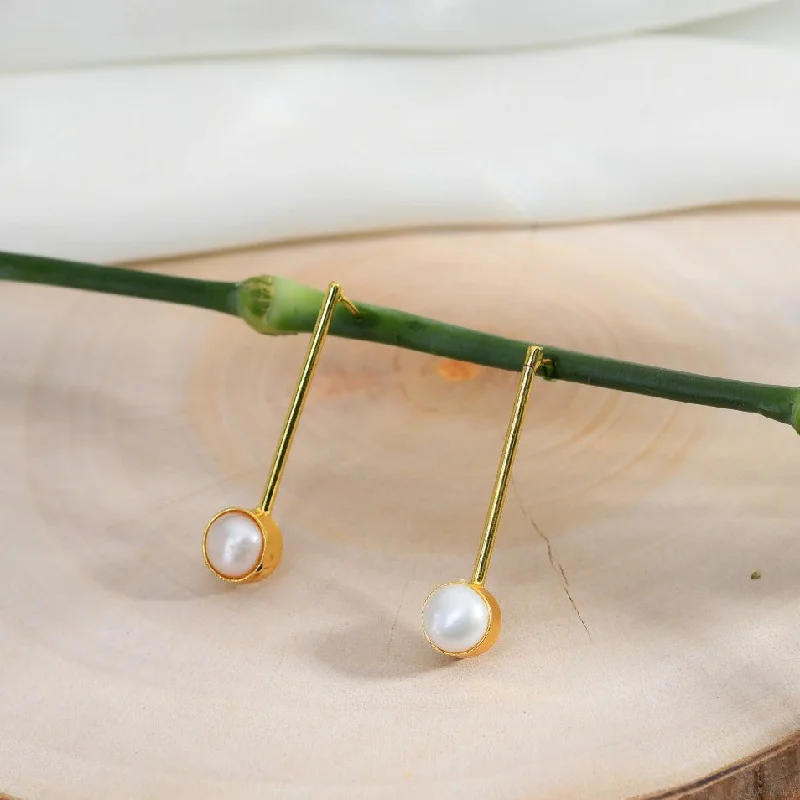 Luna Fresh Water Pearl Earrings