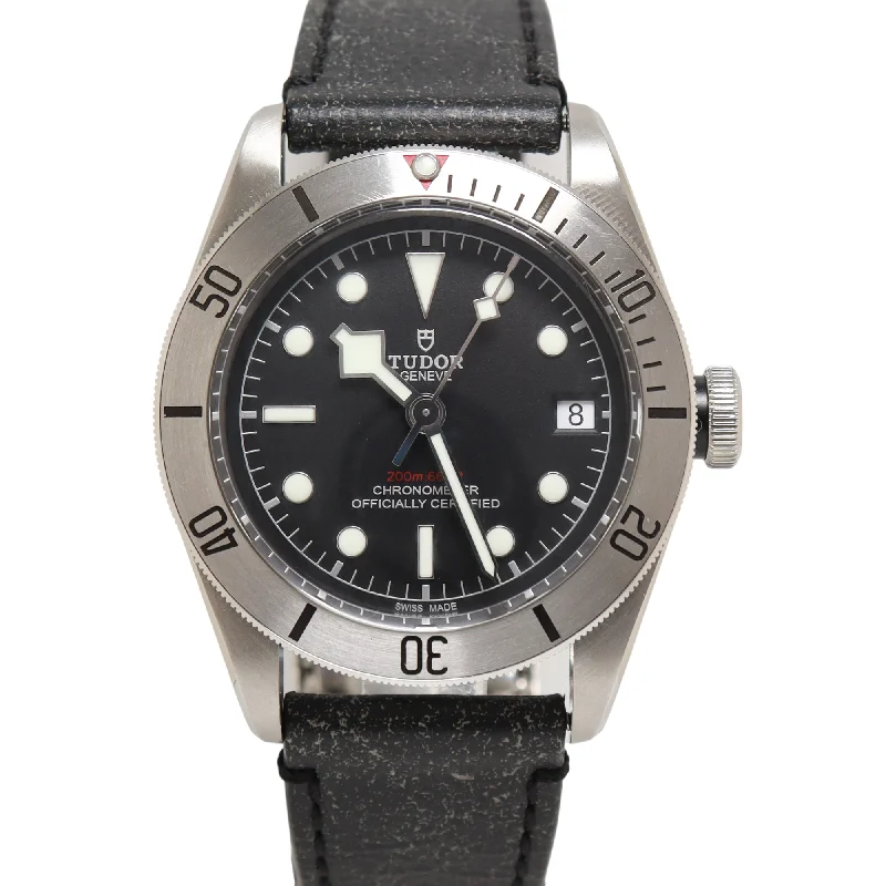 Tudor Black Bay Steel 41mm Black Dot Dial Watch Reference# 79730