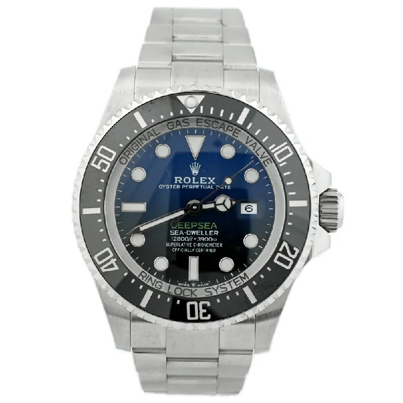 Rolex Sea-Dweller Deepsea "James Cameron" Stainless Steel 44mm Black/Blue Dot Dial Watch Reference #: 126660