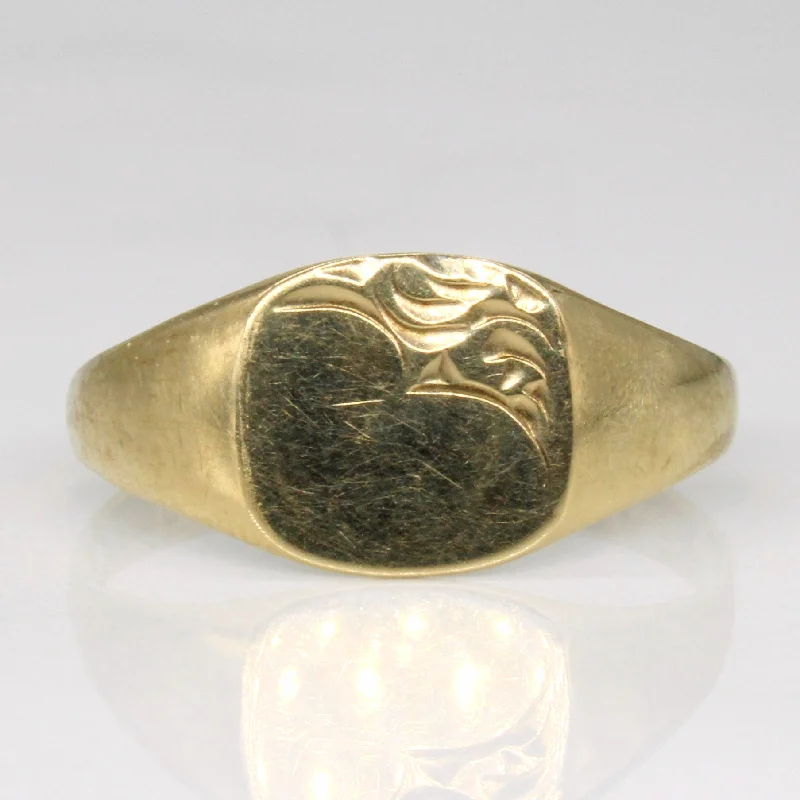 9k Yellow Gold Ring | SZ 5.5 |