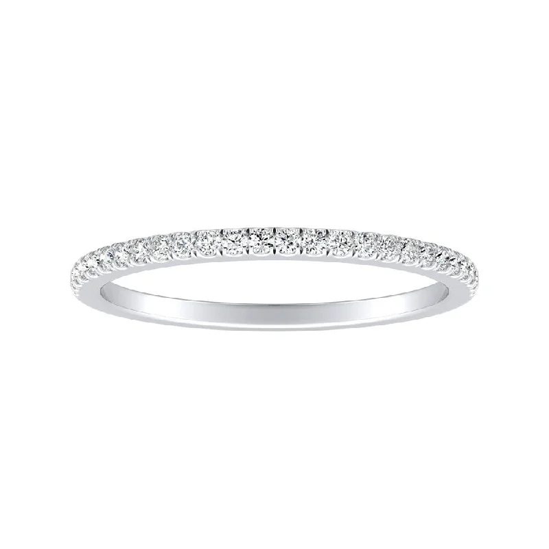 Auriya 1/8ctw Classic Diamond Wedding Band 14k Gold