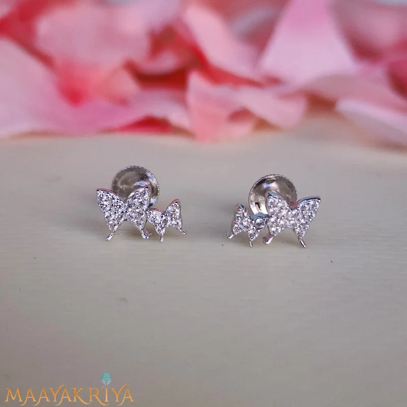 Twin Butterfly Earrings