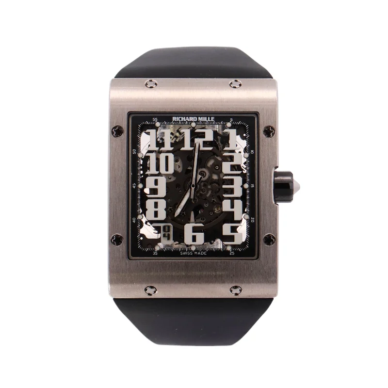 Richard Mille RM016 White Gold 50mm Arabic Skeleton Dial Watch Reference# RM016