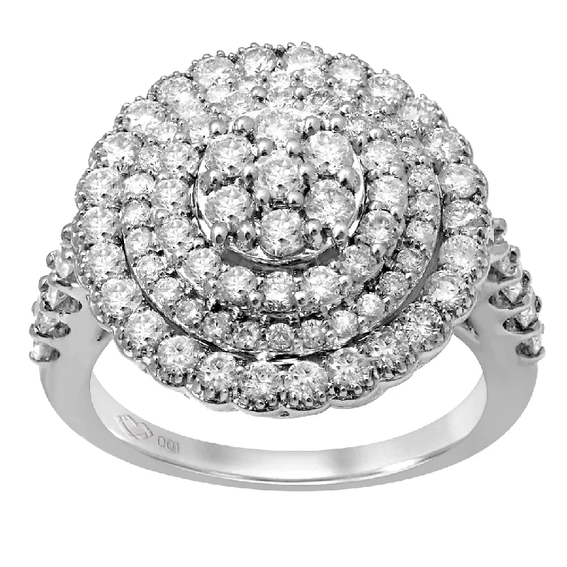 Limited Edition 9ct White Gold 1.60ct Diamond Ring