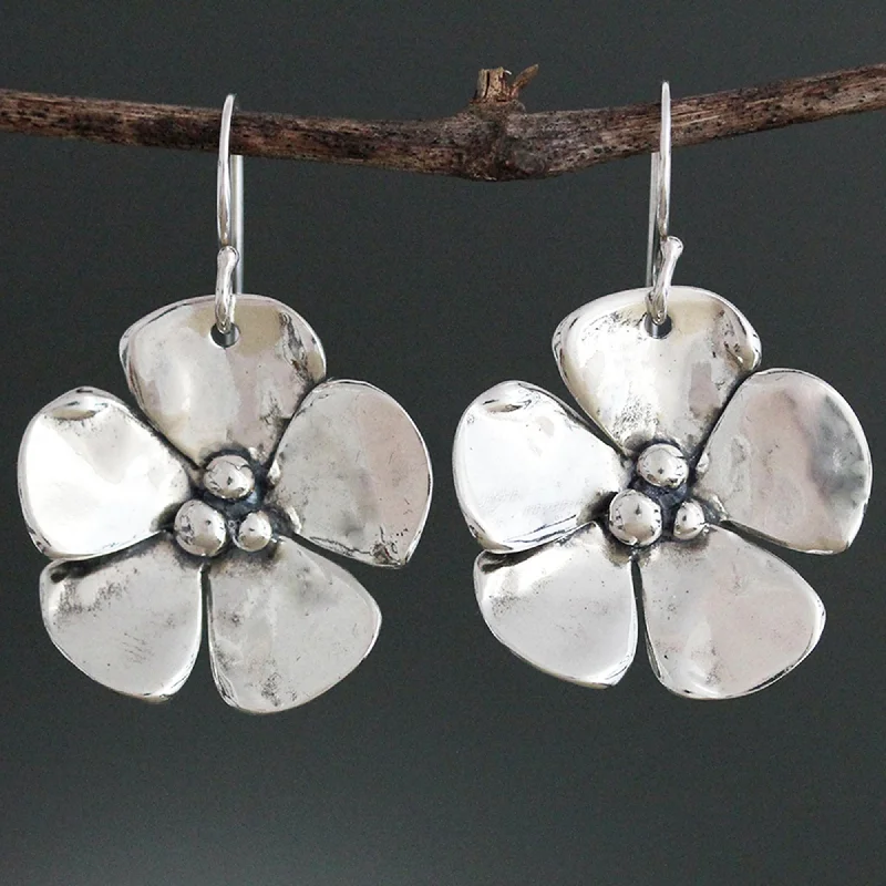 Medium Flower Earrings