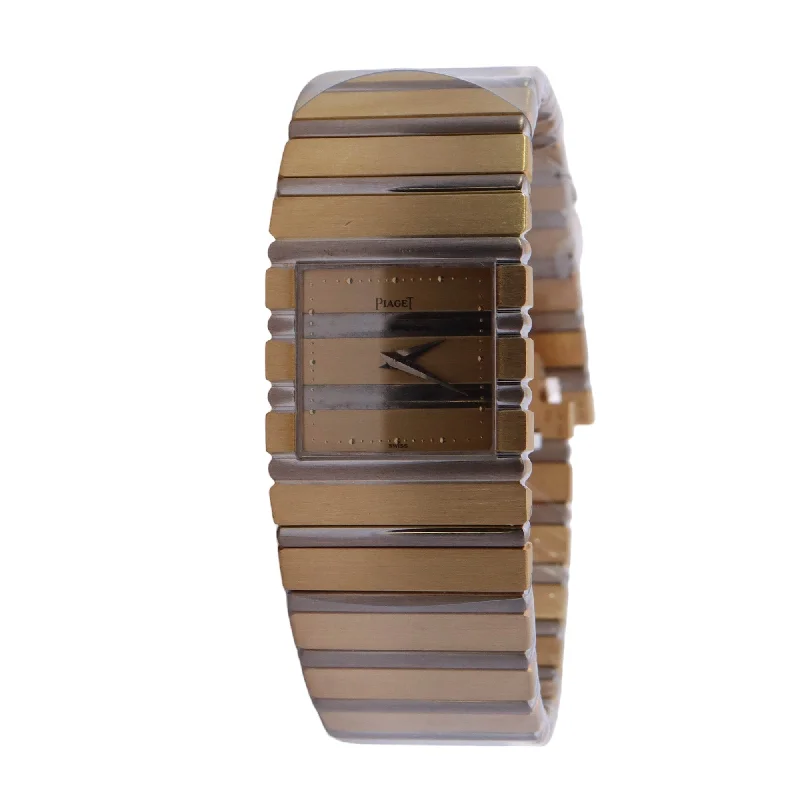 Piaget Polo Yellow Gold 25mm Champagne Dial Watch Reference #: 7131 C 701