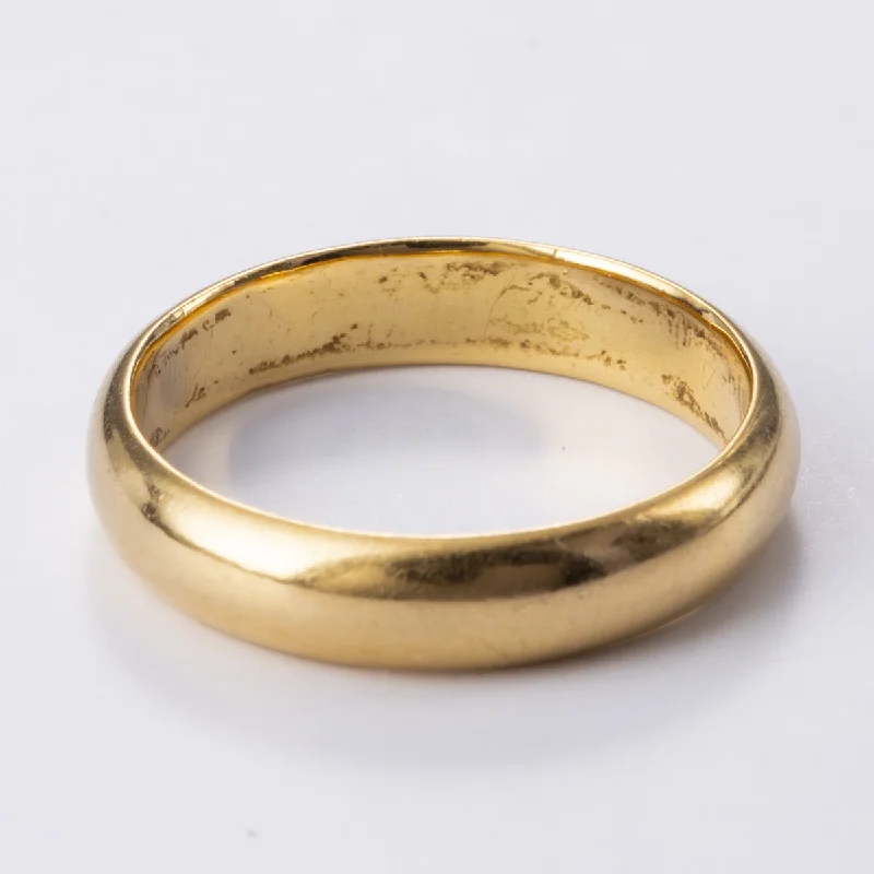 18k Yellow Gold Ring | Sz 5.75