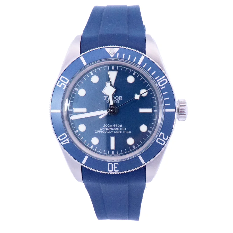 Tudor Black Bay Fifty-Eight Stainless Steel 39mm Blue Dot Dial Watch  Ref# M79030B-0001