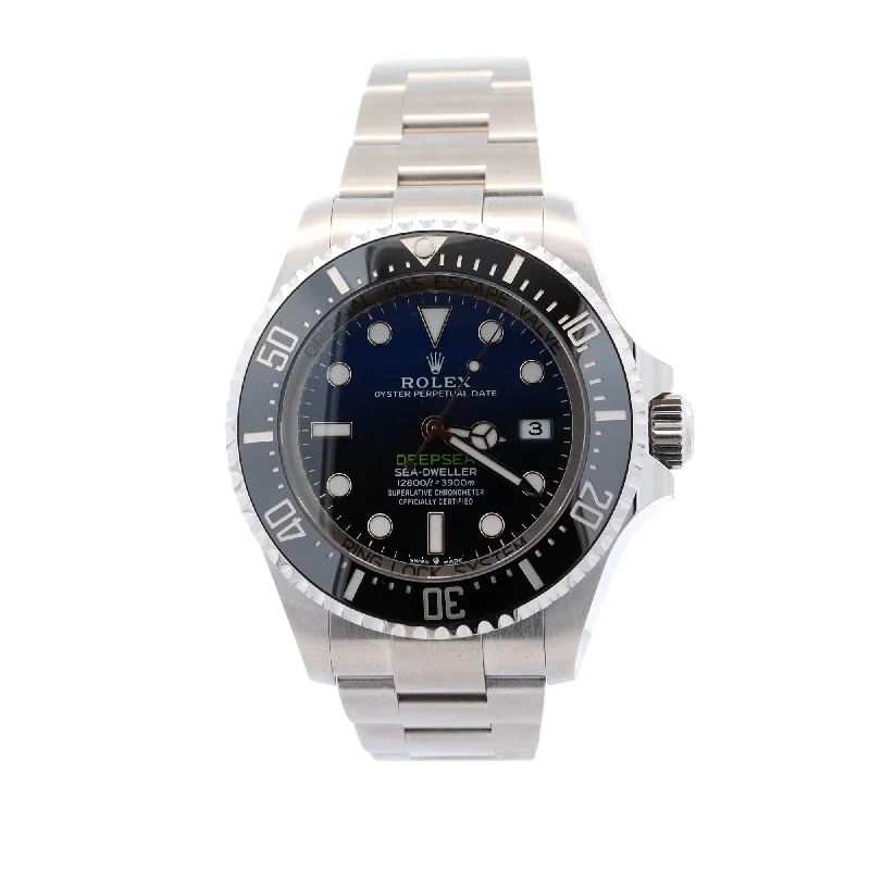 Rolex Deepsea "James Cameron" Stainless Steel 44mm Blue Dot Dial Watch Reference #: 136660