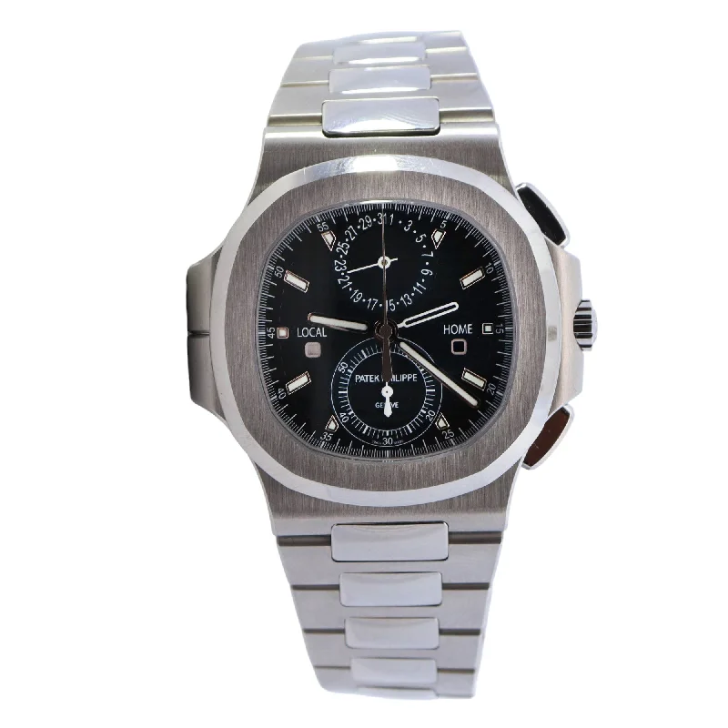 Patek Philippe Nautilus Stainless Steel 40mm Blue Stick Dial Watch Reference #:  5990/A1-001