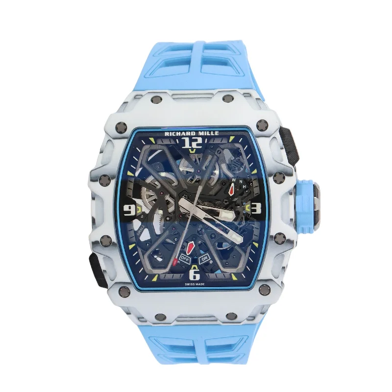 Richard Mille RM35-03 Rafael Nadal White TPT Carbon 43mm Skeleton Arabic & Stick Dial Watch  Reference #: RM35-03