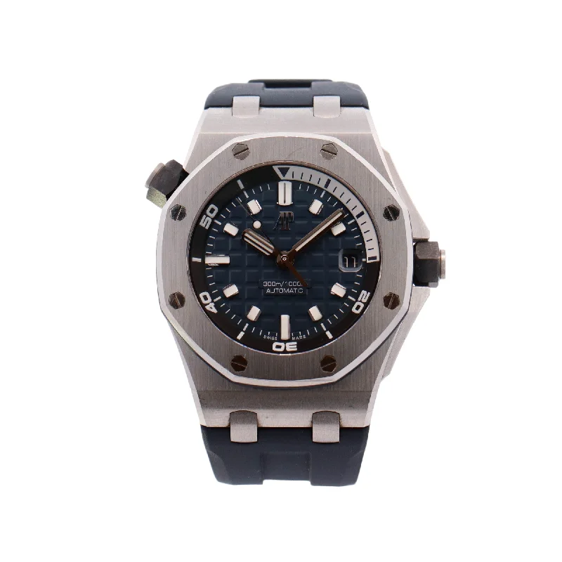 Audemars Piguet Royal Oak Offshore 42mm Blue Dial Watch Ref# 15720ST.OO.A027CA.01