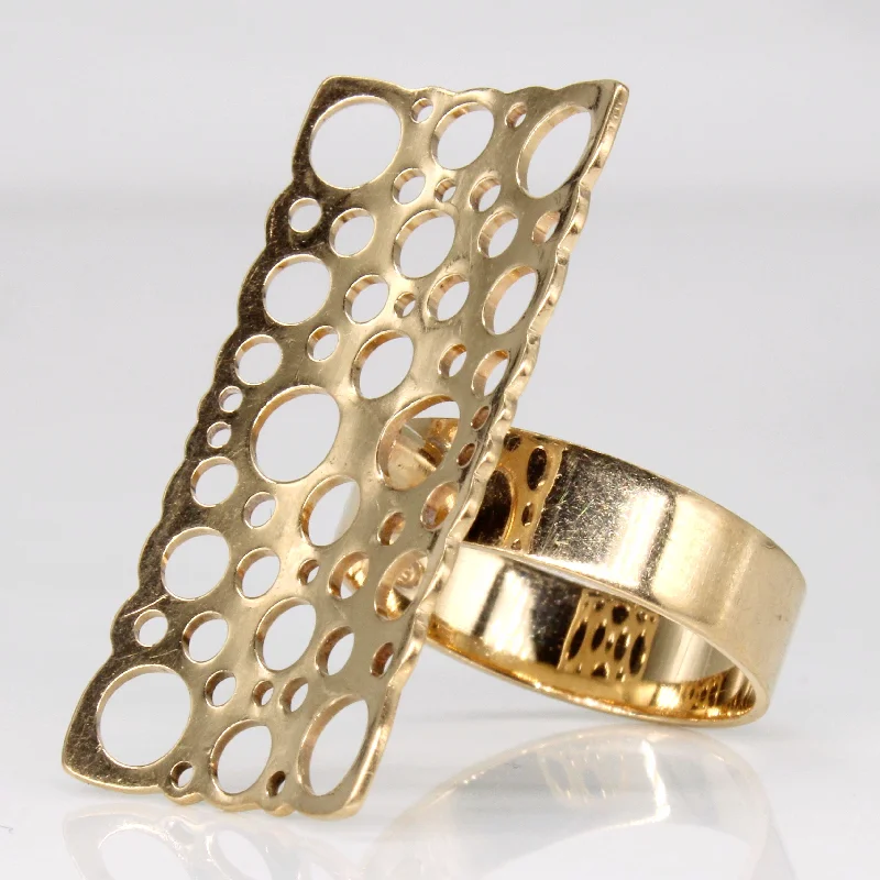 14k Yellow Gold Ring | SZ 6.75 |