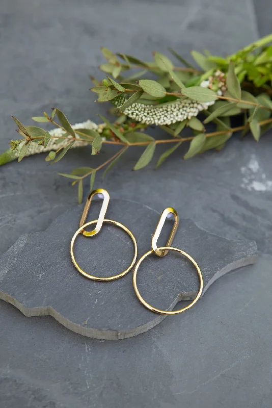 Gold Alta Earrings