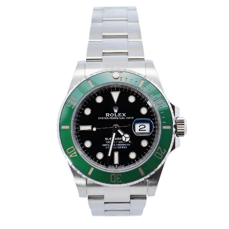 Rolex Submariner Stainless Steel 41mm Black Dot Dial Watch Reference #: 126610LN