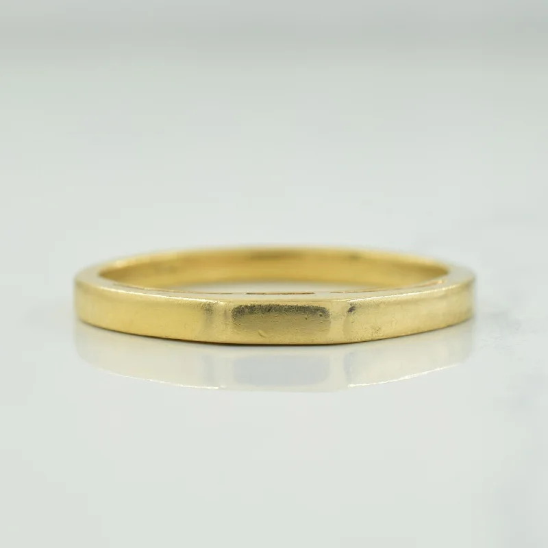 14k Yellow Gold Ring | SZ 6.75 |