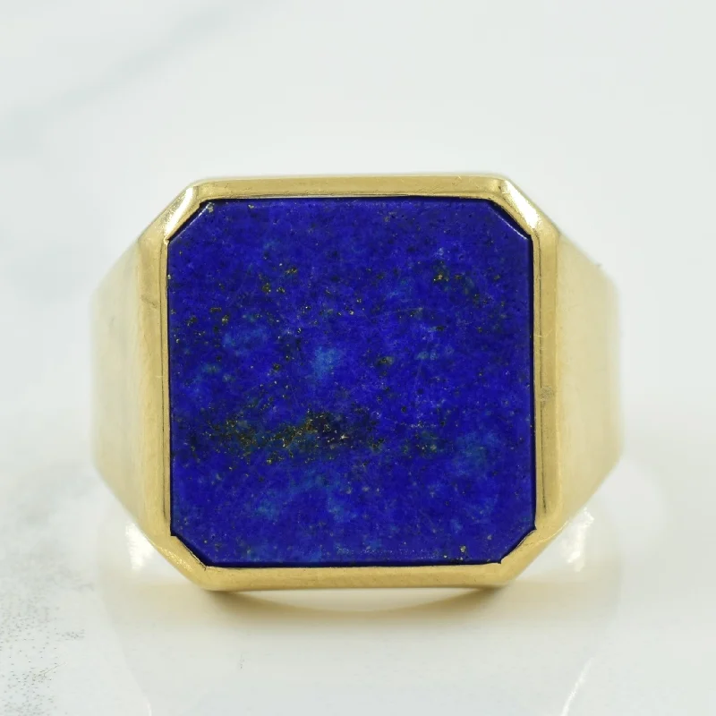 Lapis Lazuli Ring | 5.00ct | SZ 9.75 |