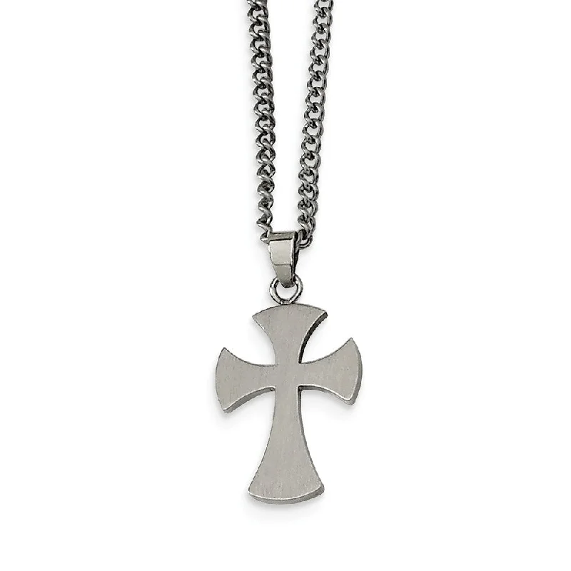 Stainless Steel Cross Necklace