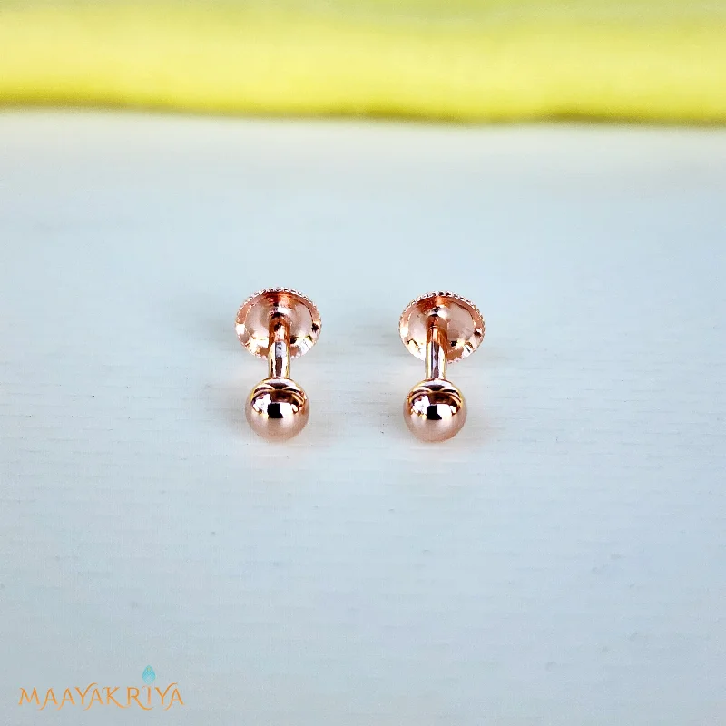 Mosaic Rosegold Earrings