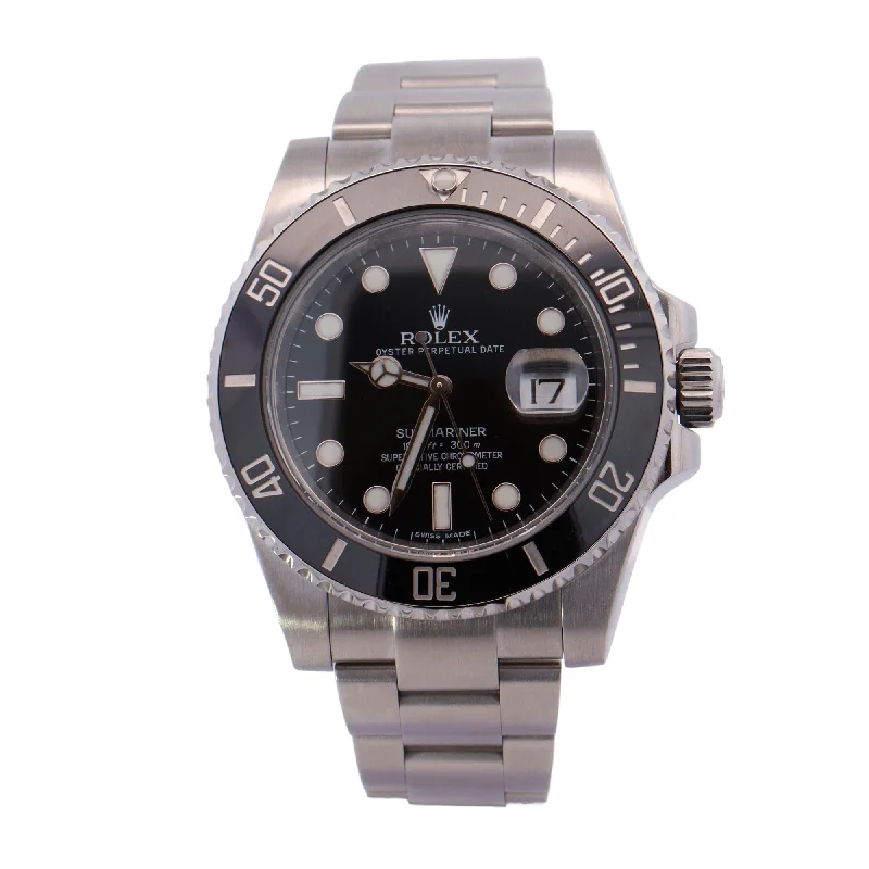 Rolex Submariner Stainless Steel 41mm Black Dot Dial Watch  Reference #: 126610LN