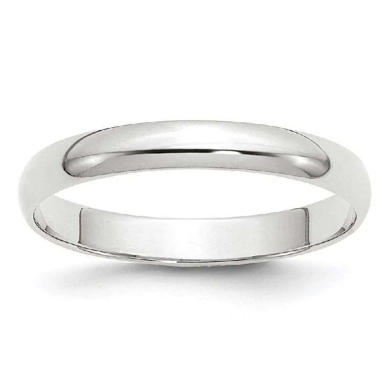 Amanda Rose Collection 3mm Wedding Band in 10K Gold