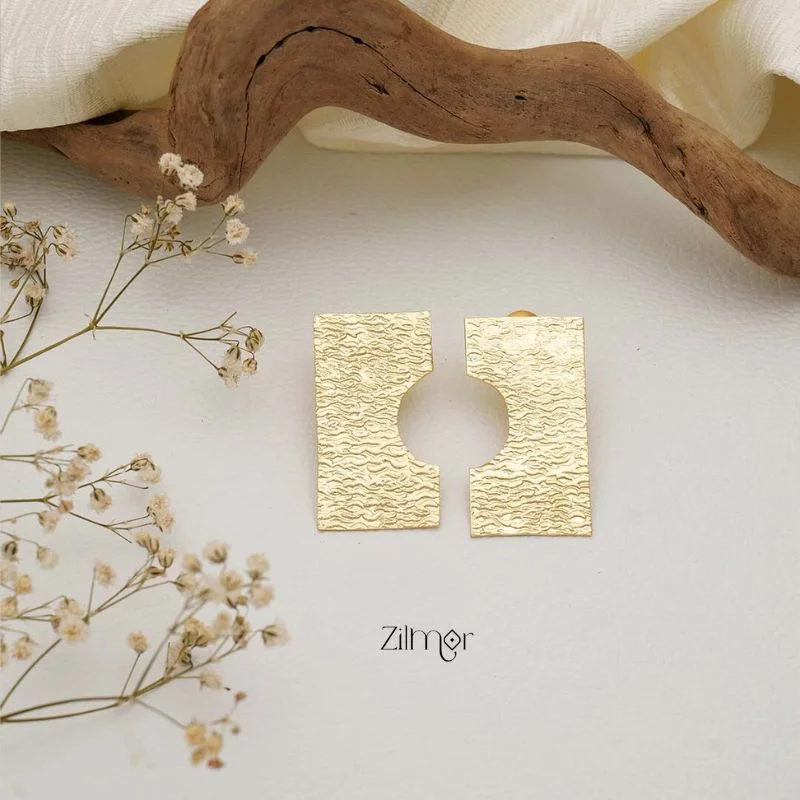 Brass Stud Earrings - AS100731