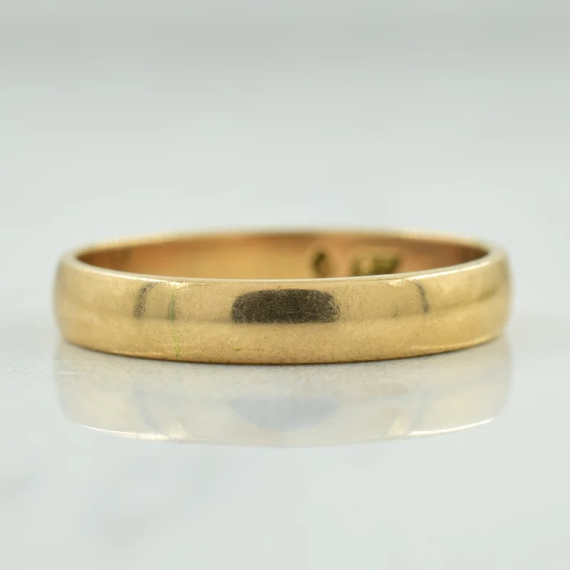 14k Yellow Gold Band | SZ 6 |