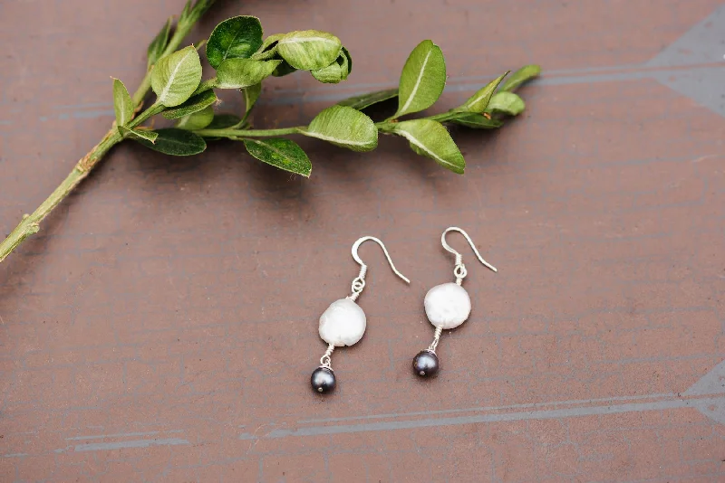 Tiered Pearl Earrings