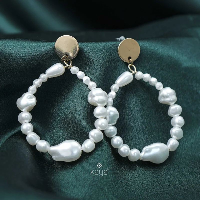 Baroque Pearl Drop Earrings - PT100382